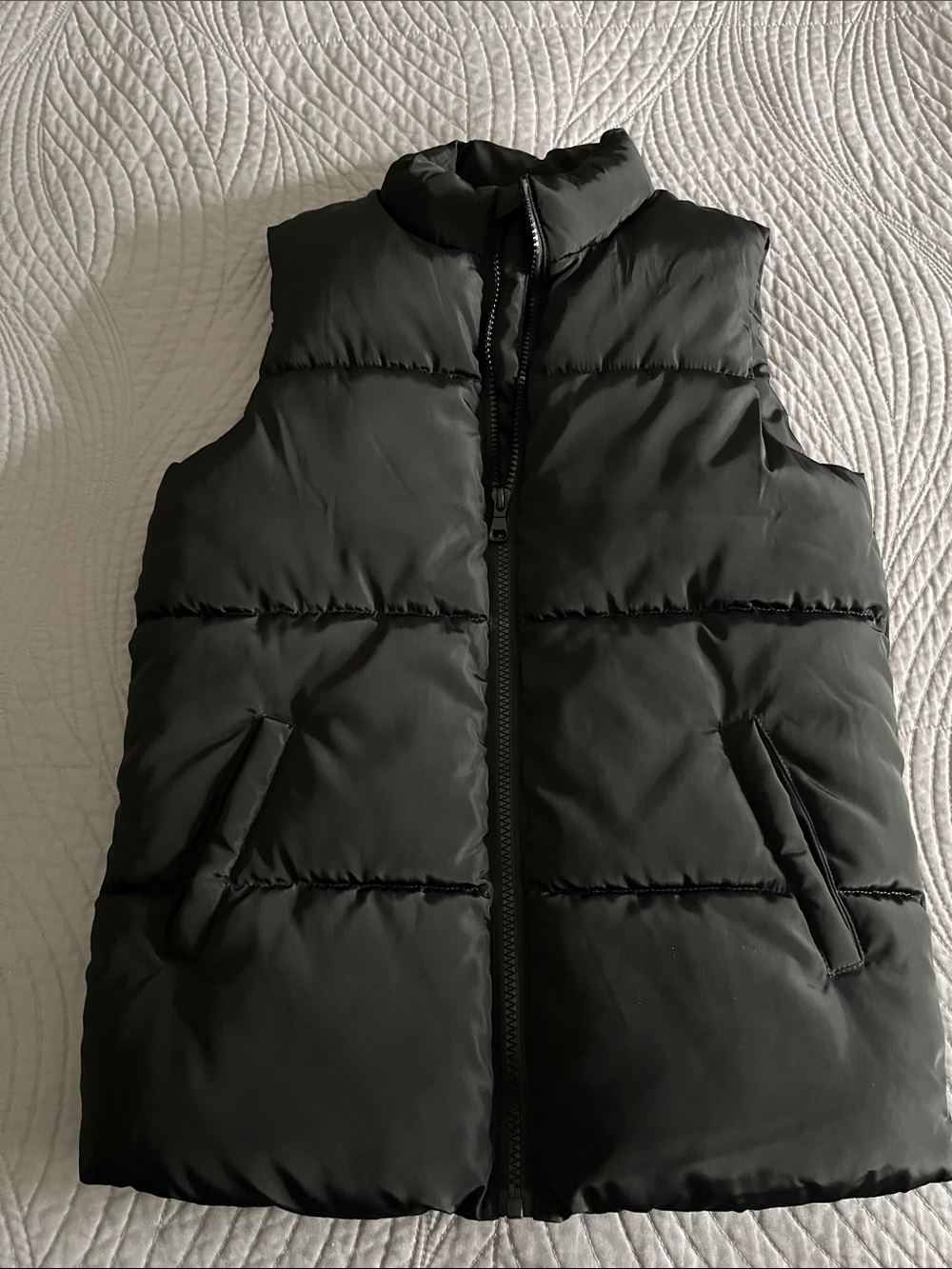 Black Puffer Vest